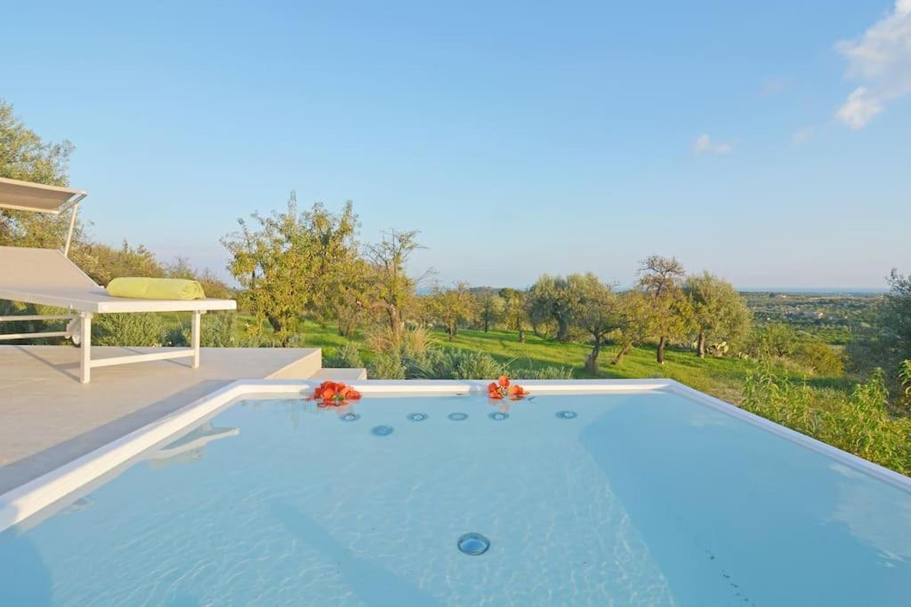 Villa Pettegola Tenuta Il Cavaliere Di Italia Noto- Vista Mare Mini Piscina Idromassaggio Bagian luar foto